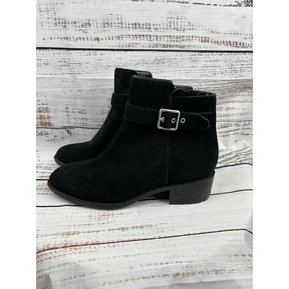 Cole Haan Boots Womens 7 B Grand OS Putnam Ankle Booties D42388 Black Waterproof